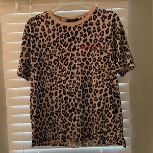 Nasty gal Leopard print tee
